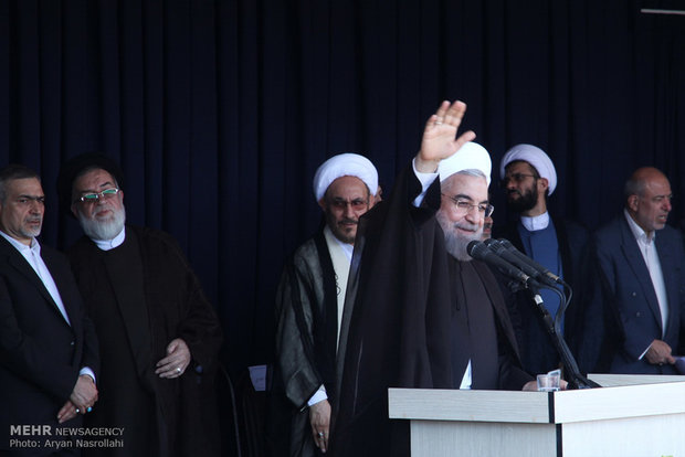 تصاویر/سفر استانی رئیس جمهور به استان کردستان