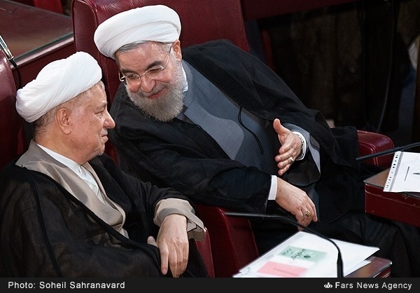 عکس/ خوشوبش روحانی و هاشمی عکس/ خوشوبش روحانی و هاشمی