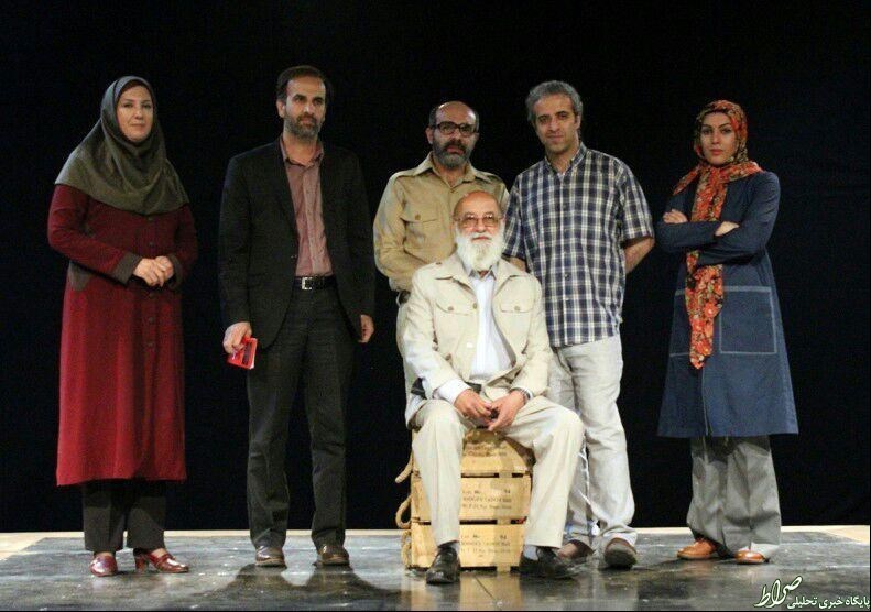 چمران در پشت‌صحنه نمایشی‌از برادر +تصاویر