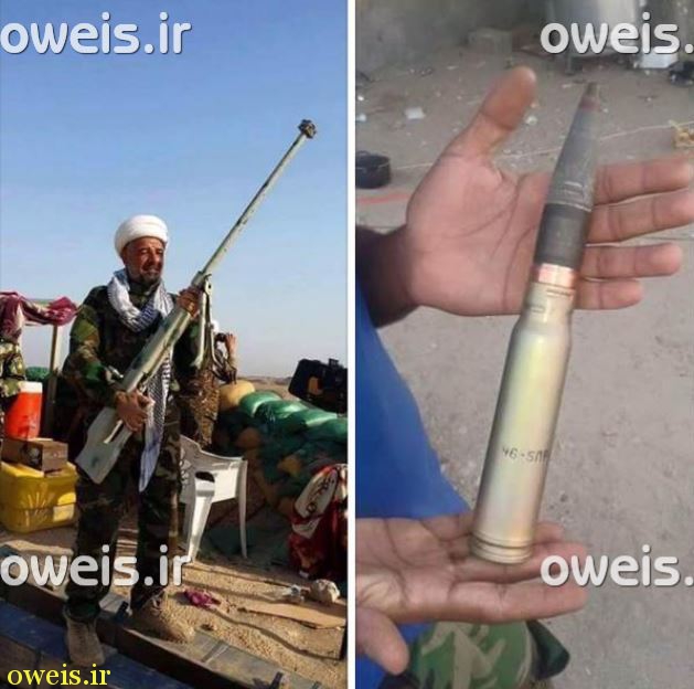 عکس/ تک‌تیرانداز ایرانی دردست مجاهدعراقی