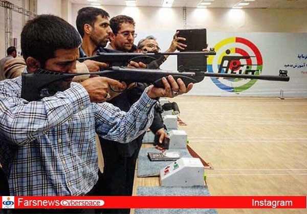 عکس/ تیراندازی قهرمان اسبق المپیک