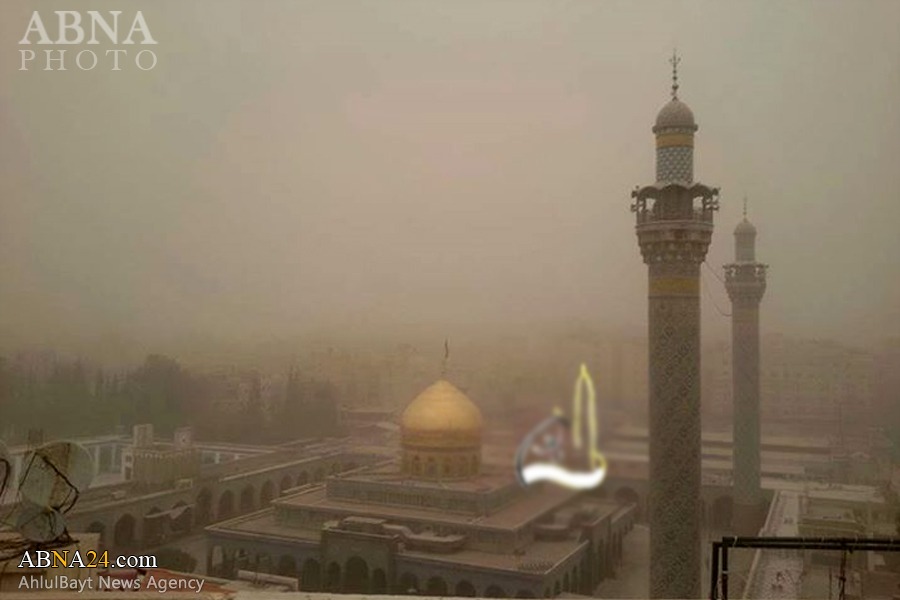 عکس/حرم حضرت زینب(س) در شرایط جوی نامناسب عکس/حرم حضرت زینب(س) در شرایط جوی نامناسب