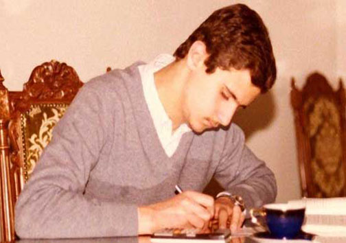 عکس/ بشار اسد در نوجوانی