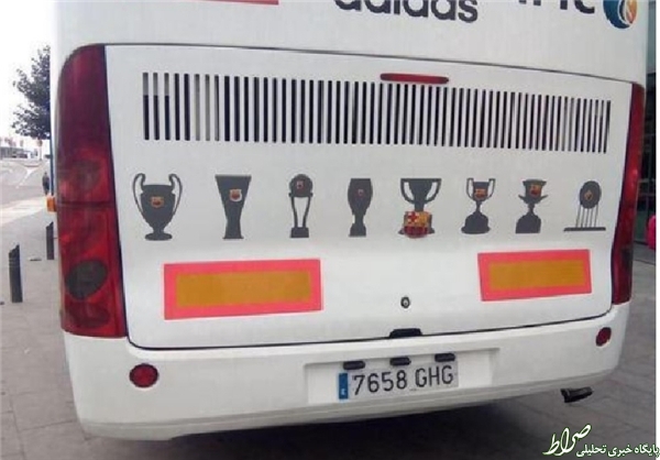 شوخی هواداران با جامهای رئال+عکس شوخی هواداران با جامهای رئال+عکس