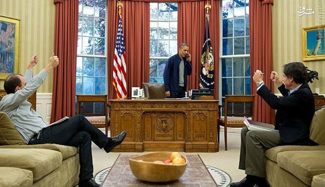 عکس/ واکنش اوباما به رأی مجلس سنا