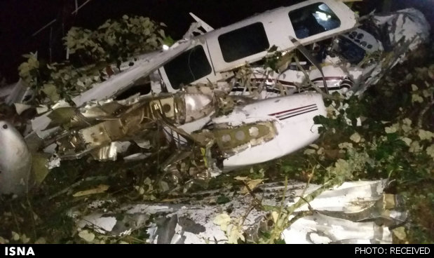 عکس/ بالگرد سقوط کرده در صحنه فیلم