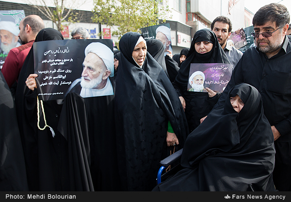 عکس/ همسر آیت الله خزعلی