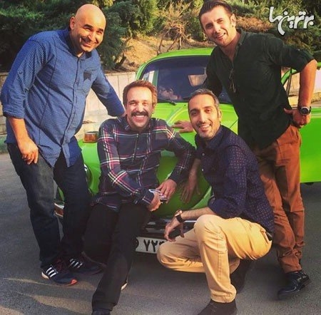 عکس یادگاری خنداننده های خندوانه