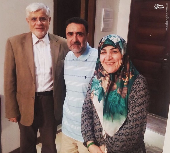 دیدار عارف با محکوم فتنه 88 +عکس دیدار عارف با محکوم فتنه 88 +عکس