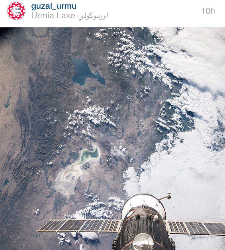 عکس/ دردناک‌ترین تصویر از دریاچه ارومیه