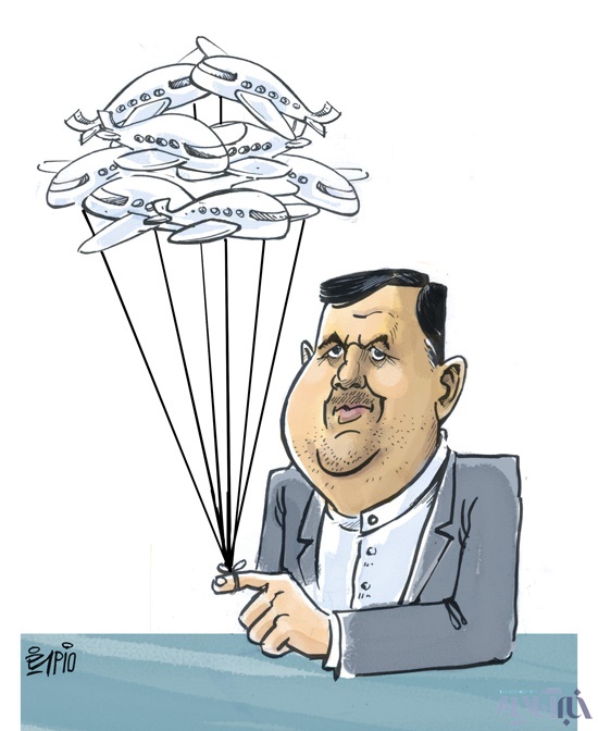 کاریکاتور/ لیزینگ وزیر راه! کاریکاتور/ لیزینگ وزیر راه!