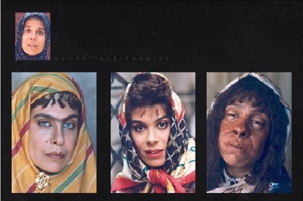 عکس/ گریم‌های متفاوت یک بازیگر زن