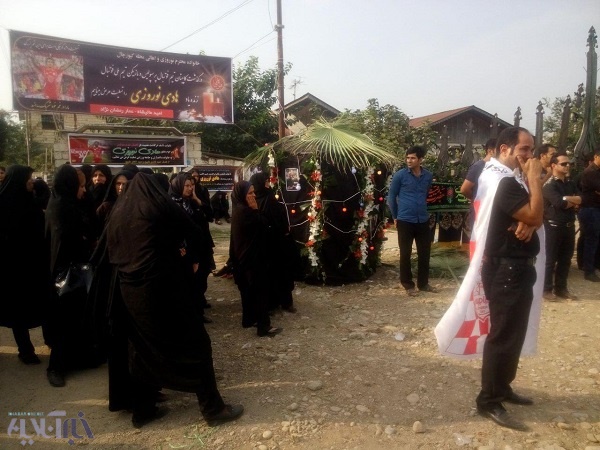 عکس/ انتظار برای وداع با هادی نوروزی عکس/ انتظار برای وداع با هادی نوروزی