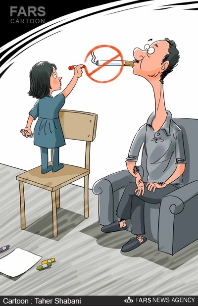 کاریکاتور/ 10 میلیون ایرانی سیگاری اند کاریکاتور/ 10 میلیون ایرانی سیگاری اند