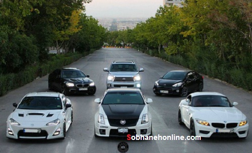 عکس/ گردهمایی خاص بچه پولدارها