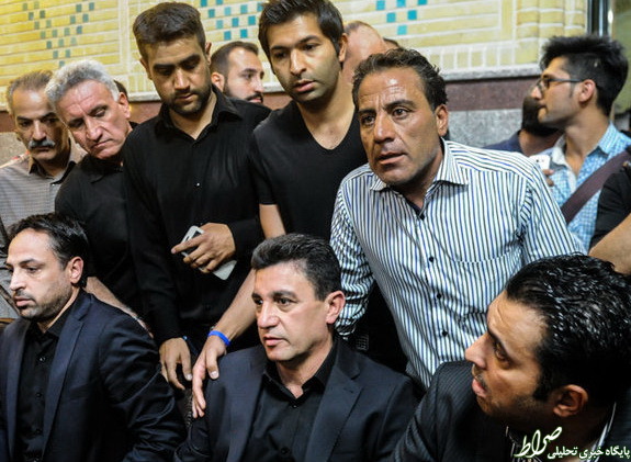 عکس/ قلعه‌نویی در مراسم ختم نوروزی