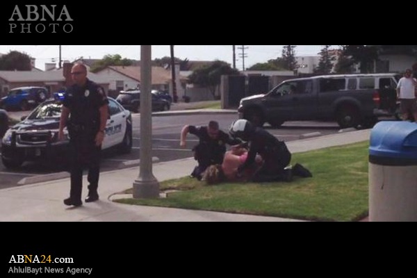 رسوایی دیگر از پلیس آمریکا +عکس