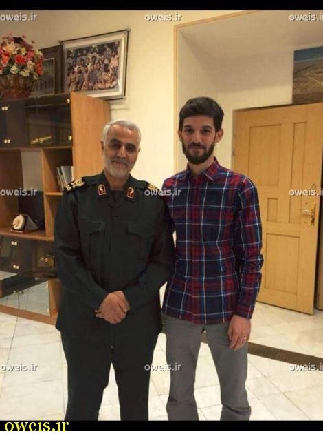 عکس/ حاج قاسم وپسر مغزمتفکر حزبالله عکس/ حاج قاسم وپسر مغزمتفکر حزبالله