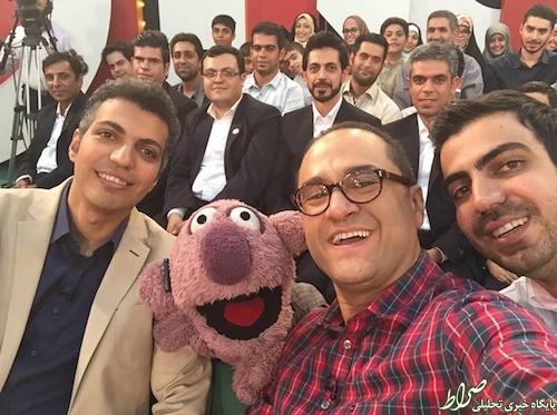 سلفی عادل، جنابخان و رامبد درخندوانه سلفی عادل، جنابخان و رامبد درخندوانه