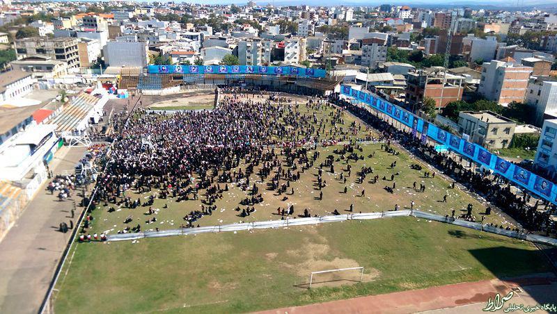 میزان استقبال از روحانی در ساری