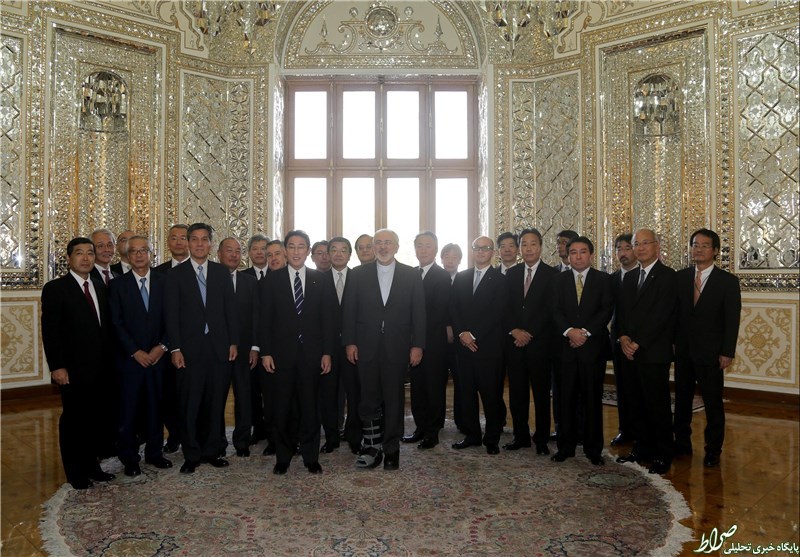 مدیران ژاپنی با ظریف دیدار کردند+عکس