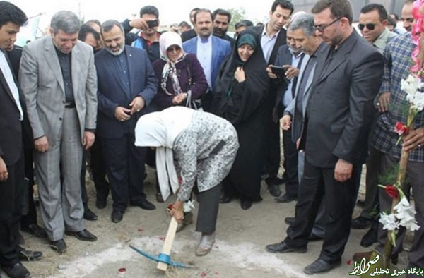  کلنگ‌زنی مادر ابتکار