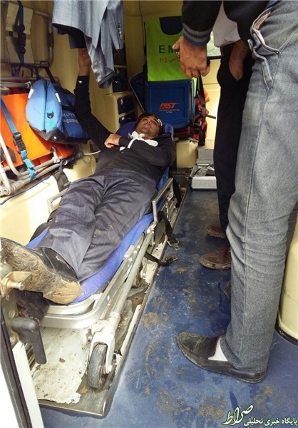 عکس/ حسام نواب‌صفوی پس از سانحه