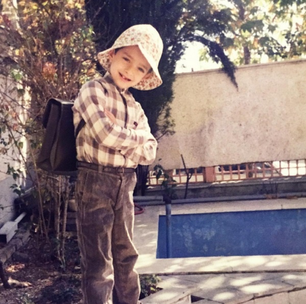 تصویری دیده‌نشده ازکودکی بهرام رادان