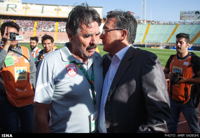 عکس/ برانکو به اولیویرا چه می‌گوید؟