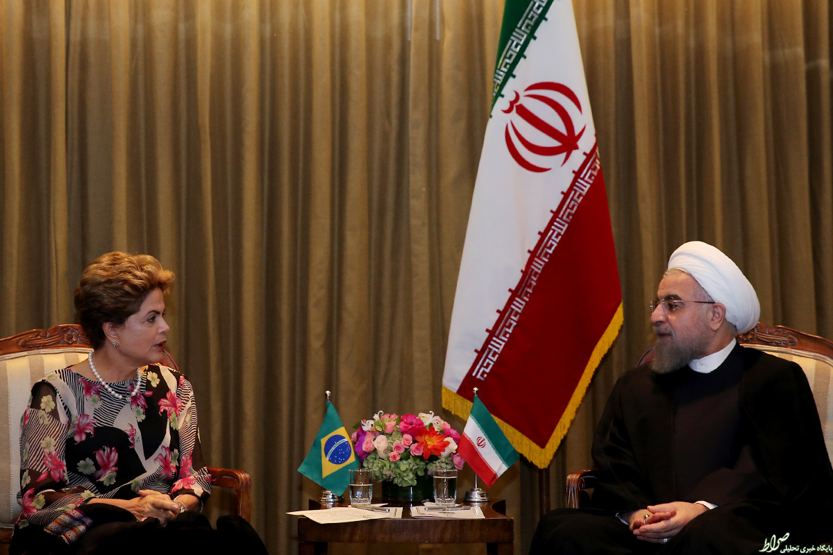 روحانی با رئیسجمهور برزیل دیدار کرد روحانی با رئیسجمهور برزیل دیدار کرد