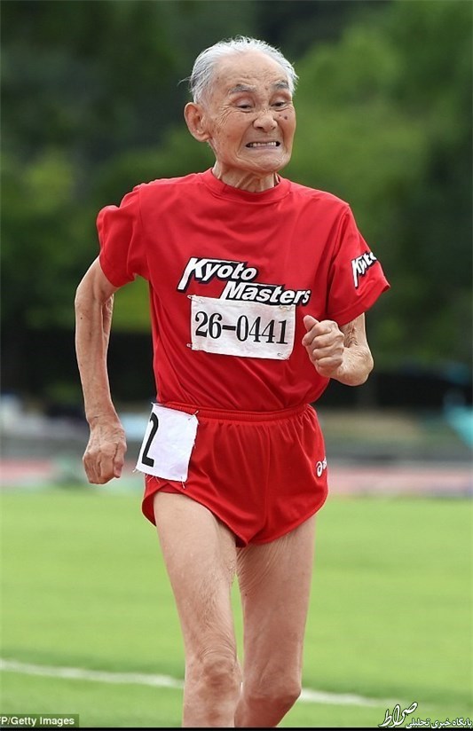 عکس/ سریع‌ترین پیرمرد جهان