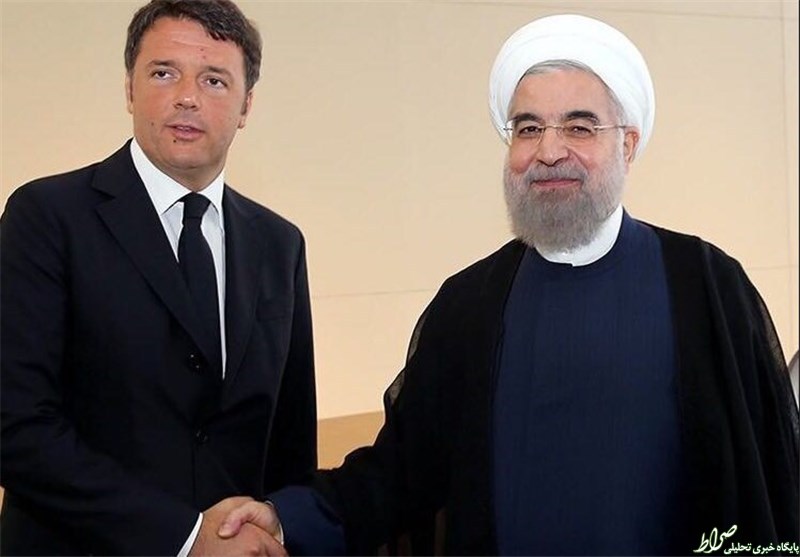 عکس/ دیدار روحانی و نخست وزیر ایتالیا