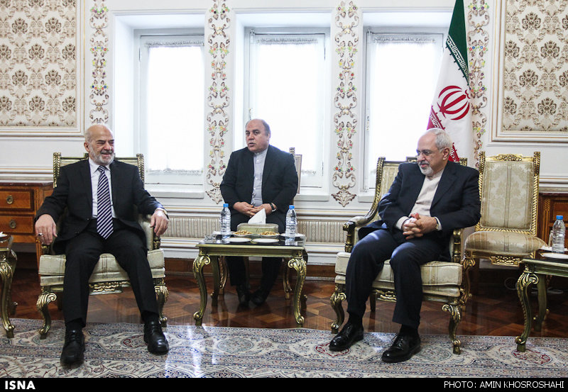 رایزنی وزرای خارجه ایران و عراق+عکس