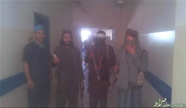 طالبان یک بیمارستان را تصرف کرد +عکس