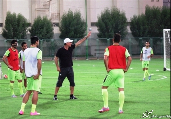 تمرین عصر تیم ملی در دبی +تصاویر