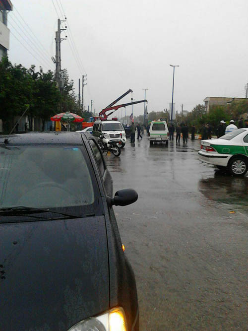 عکس/ دار مجازات برای دو متجاوز به عنف