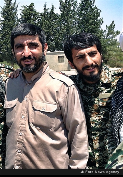عکس/ شهید مدافع حرم با مداح معروف عکس/ شهید مدافع حرم با مداح معروف