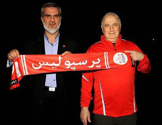 ماجرای عکس چلبی با شال پرسپولیس