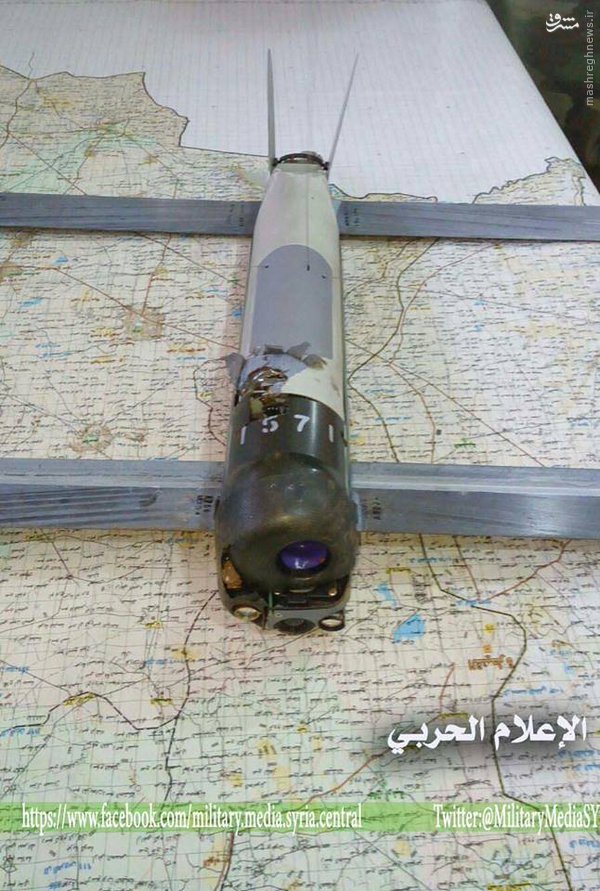 عکس/ کشف پهپاد آمریکایی در سوریه