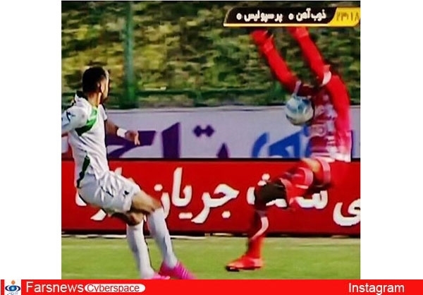 اعتراض پرسپولیسی‌ها به داور +تصاویر