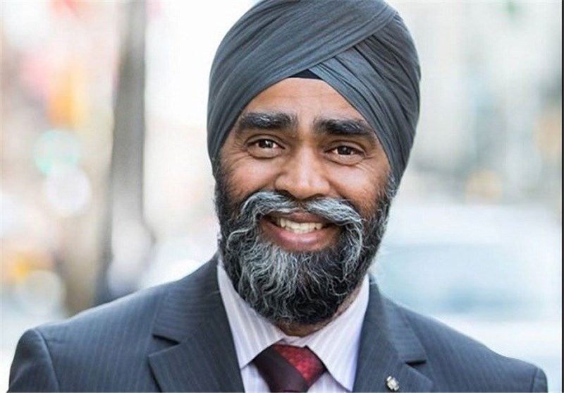 وزیر دفاع «هندی» کانادا+عکس