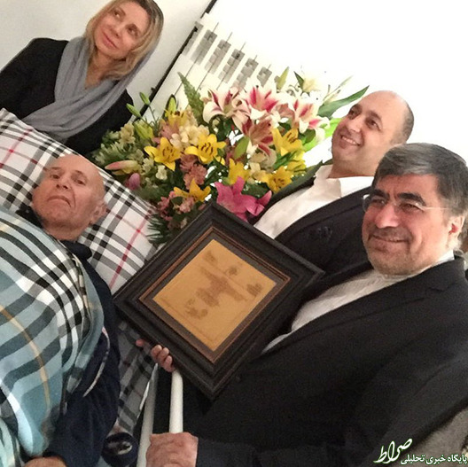 جنتی به عیادت کلانتری رفت +عکس جنتی به عیادت کلانتری رفت +عکس