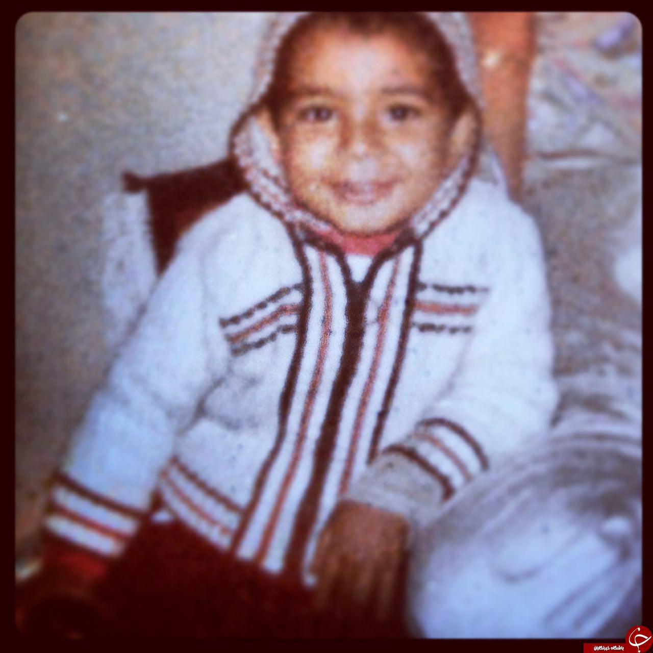 عکس/ کودکی خواننده معروف ایرانی