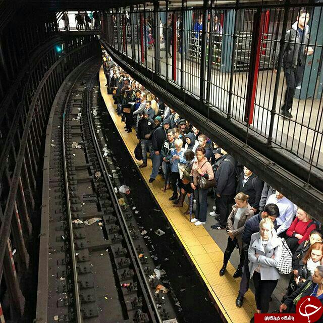 کثیف ترین متروی دنیا+عکس