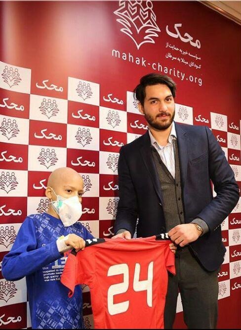 یاد هادی نوروزی در بیمارستان محک+عکس