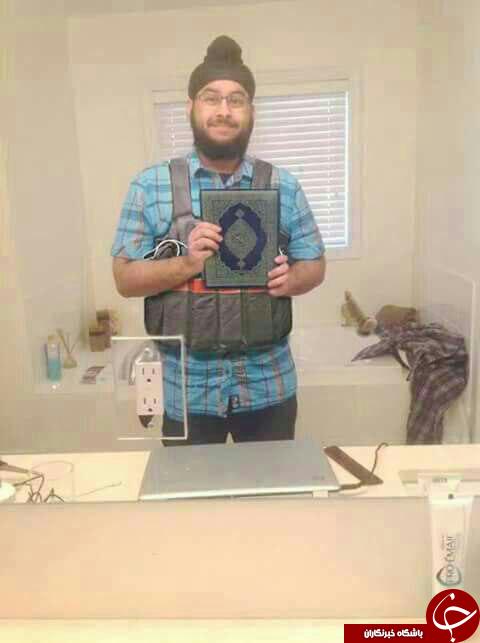 عکس/ یکی از عوامل انفجارهای پاریس