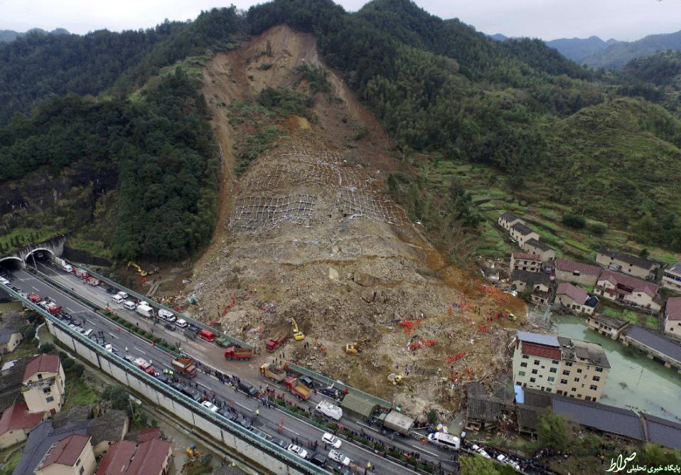 عکس/ رانش زمین ۳۳ نفر را ناپدید کرد عکس/ رانش زمین ۳۳ نفر را ناپدید کرد