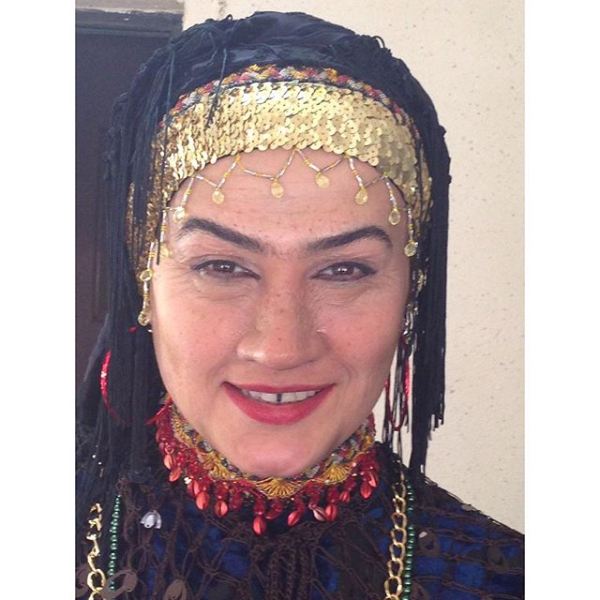 عکس/ گریم عجیب بازیگر زن معروف