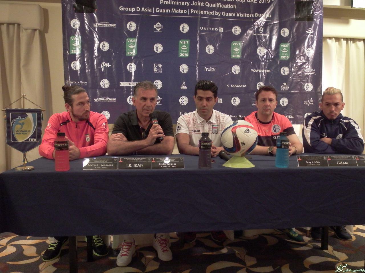 عکس/ کنفرانس‌خبری وایت وکی‌روش