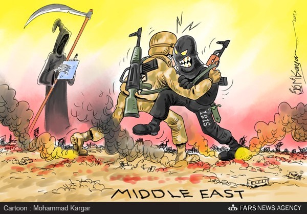 کاریکاتور/ تروریسم و ضد تروریسم!